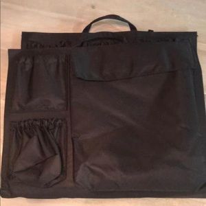 Tote savvy baby diaper bag insert organizer black